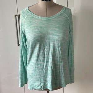 Champion Athletic Sweatshirt with Long Sleeve in Green/White Size- XL NWOT